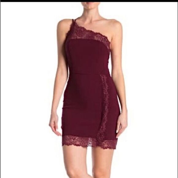 NWT Free People Burgandy Premonitions Dress Vetiver Bloom-L - Picture 2 of 12